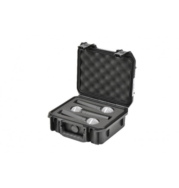 SKB iSeries 0907 Waterproof Three Mic Case