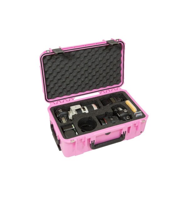 SKB iSeries 2011-7 Two DSLR with Lenses Case (pink)