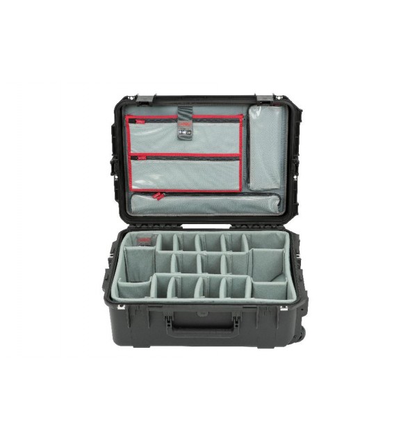 SKB iSeries 2215-8 Case w/Think Tank Designed Dividers & Lid Organizer