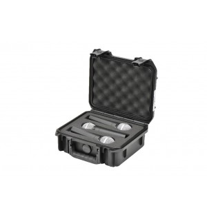 SKB iSeries 0907 Waterproof Three Mic Case