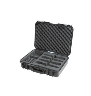 SKB iSeries 1813-5 Waterproof Microphone Case with custom interior