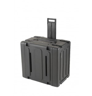 SKB 20" Deep 6U Roto Shockmount Rolling Rack