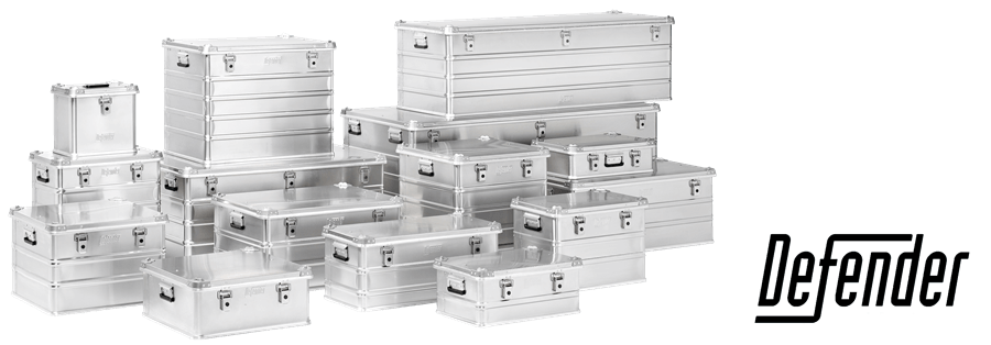 Defender aluminium boxes
